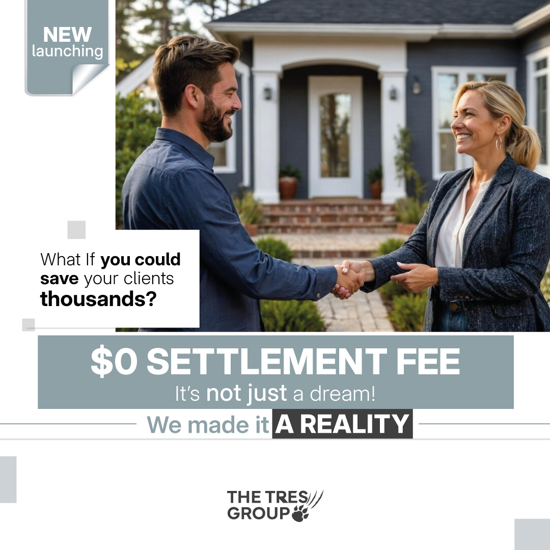 $0 Settlement Fee It’s not just a dream!